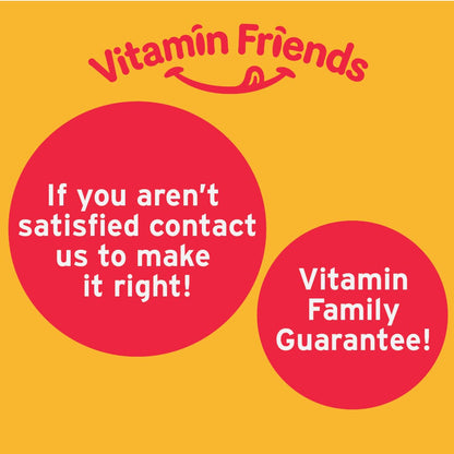 Vitamin Friends gominolas pack 60 unidades sabor naranja niños