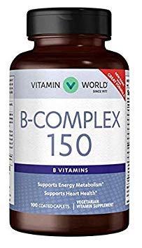 Vitamin World B-Complex 150 vitaminas B 100 tabletas recubiertas