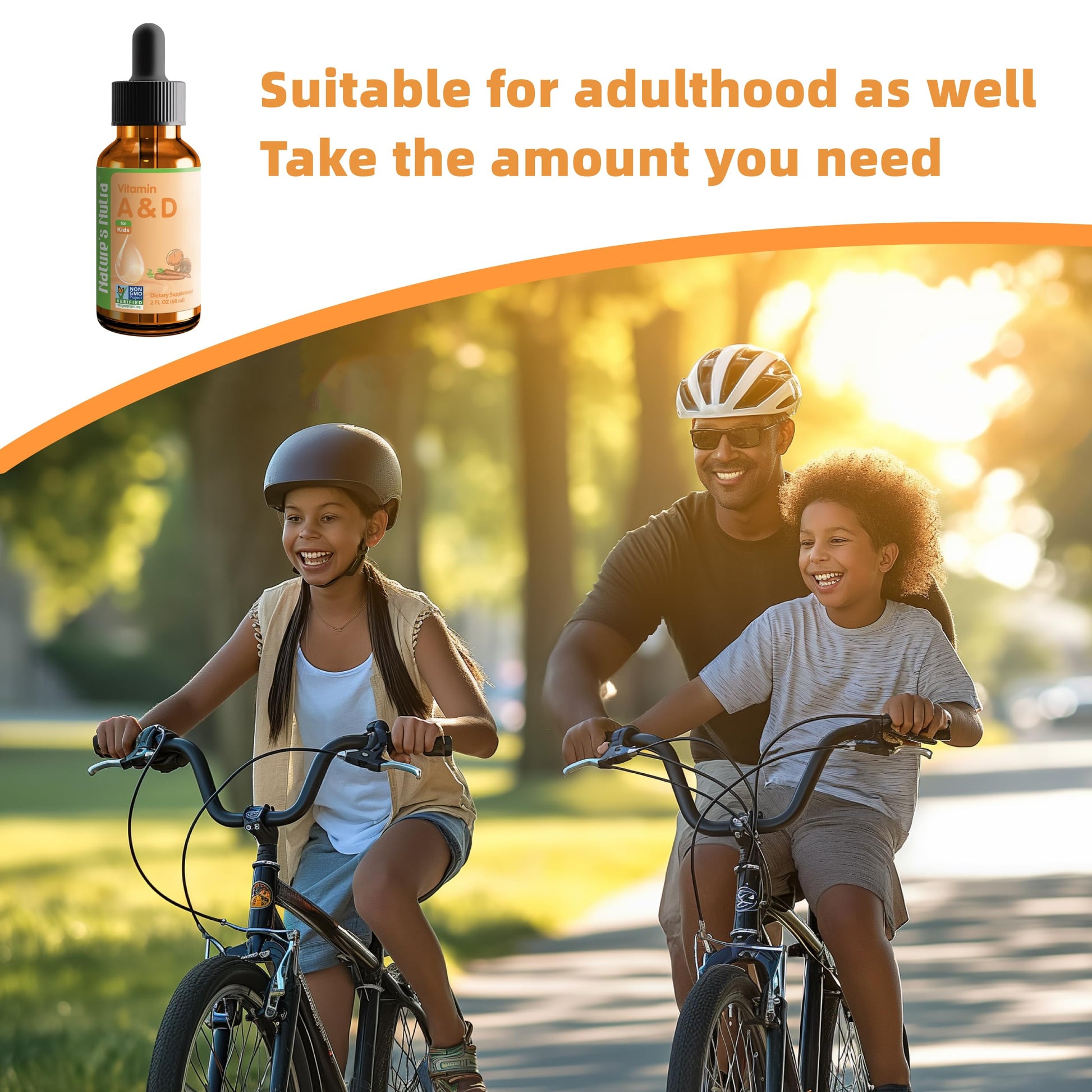 Vitamina A&D líquida Nature's Nutra dropset