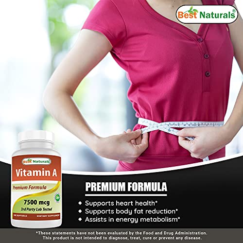 Vitamina A y zinc citrato soporte inmune Best Naturals