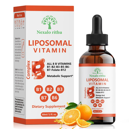 Vitamina B Complejo Líquido Liposomal Botella Frontal