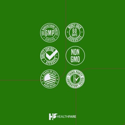 Vitamina B1 Healthfare vegano sin aditivos artificiales