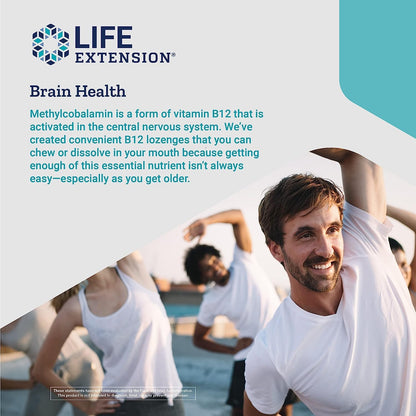 Vitamina B12 para energía celular y glóbulos rojos Life Extension