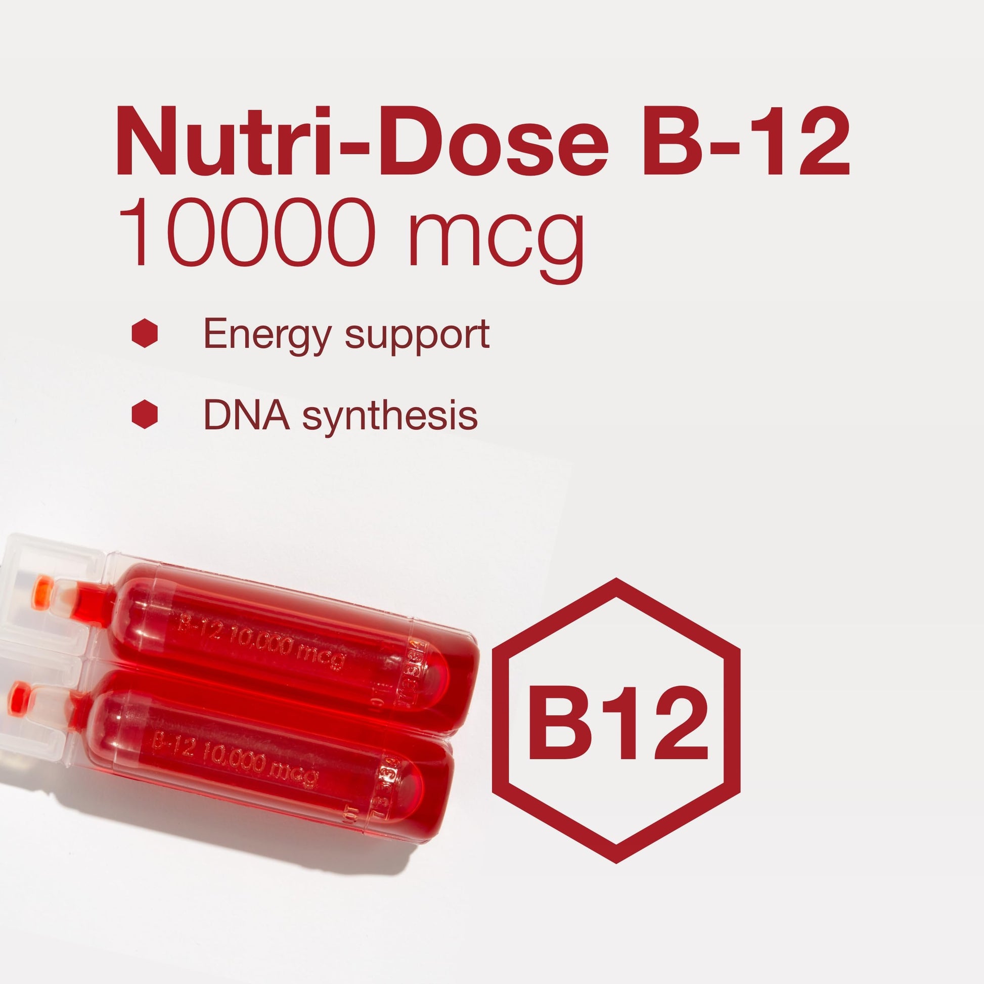 Vitamina B-12 para Energía y Salud Nerviosa