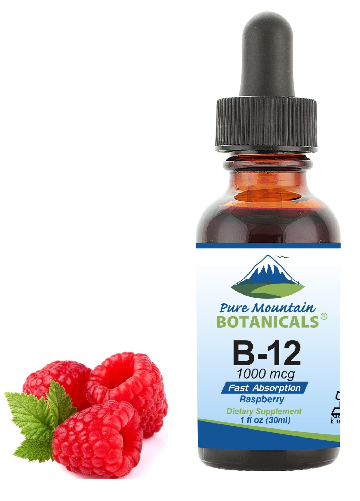 Vitamina b12 gotas liquidas para adultos Pure Mountain