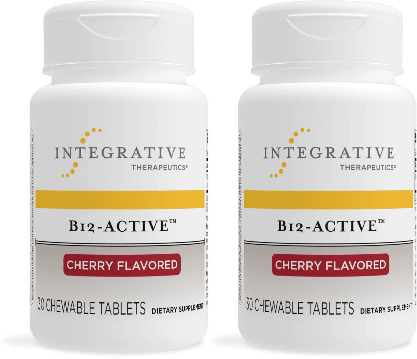 Vitamin B12 Integrative Therapeutics tabletas masticables sabor cereza paquete 2