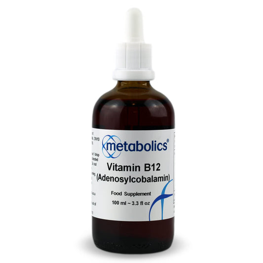 Vitamina B12 líquida Metabolics suplemento para cerebro