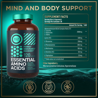 Vitamina B12 líquida vegana WILD FUEL con gotas sublinguales