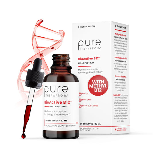 Botella de vitamina B12 metilada líquida Pure TheraPro Rx