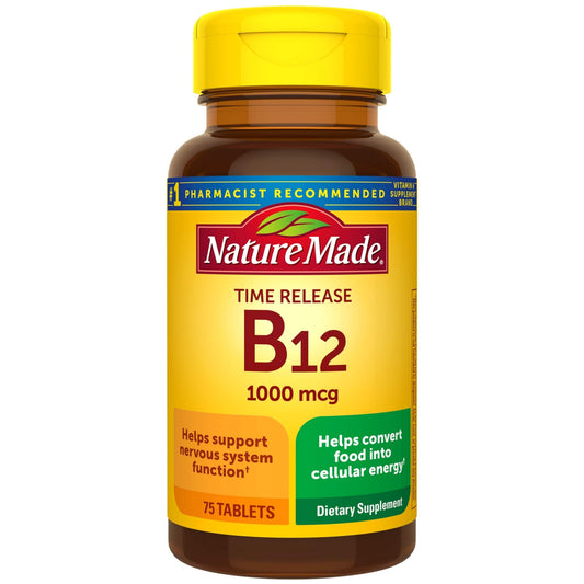 Vitamina B12 de Nature Made 1000 mcg 75 tabletas