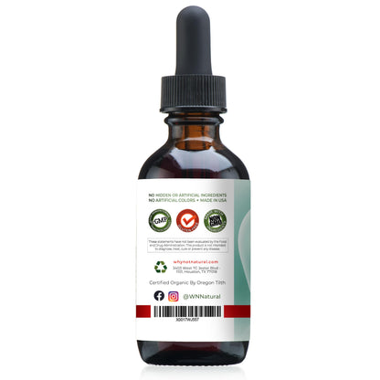 Vitamina B12 orgánica gotas y vitamina A para piel saludable