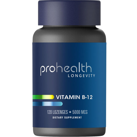Vitamina B12 ProHealth Longevity paquete 120 pastillas