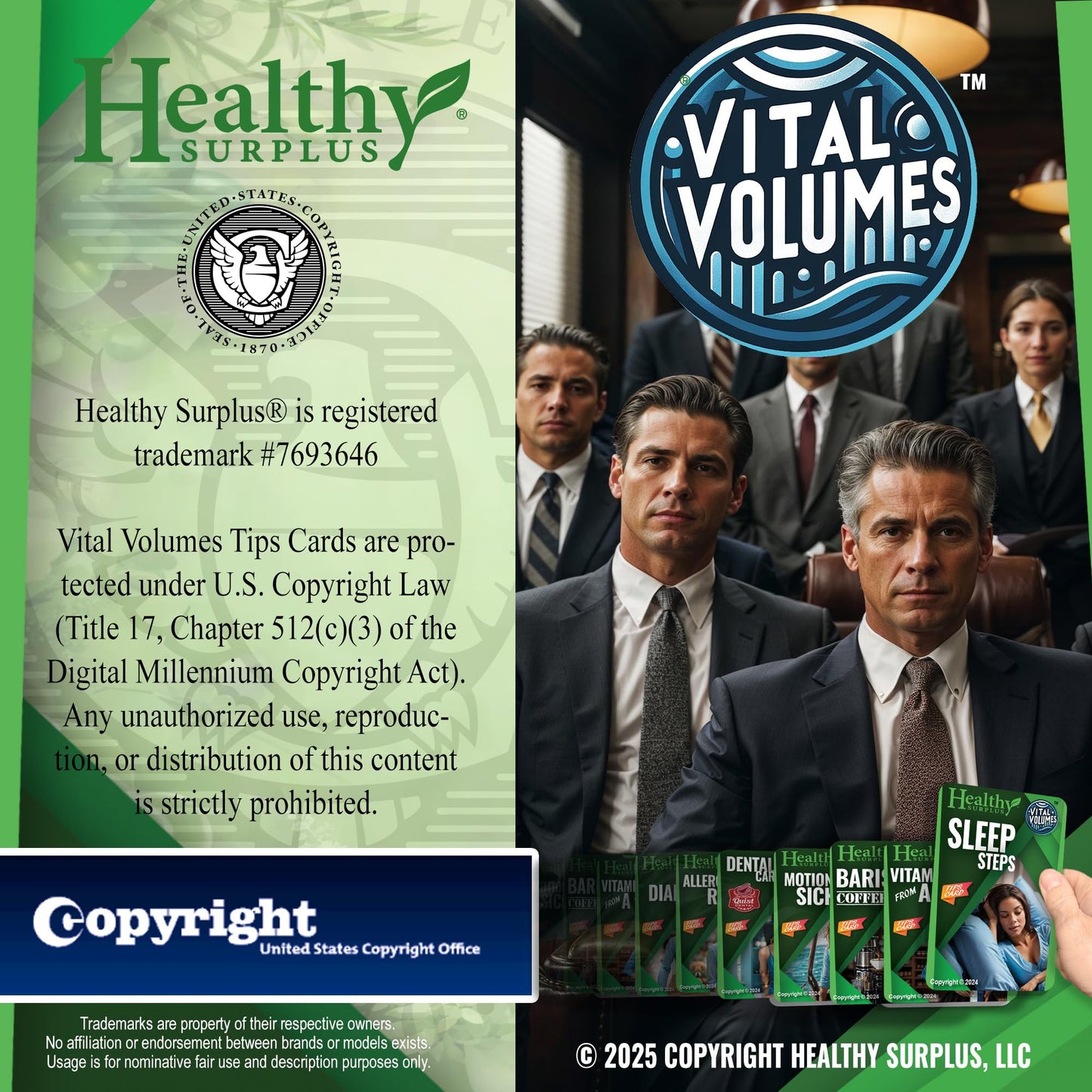 Healthy Surplus Vitamina B12 con Tarjeta de Consejos
