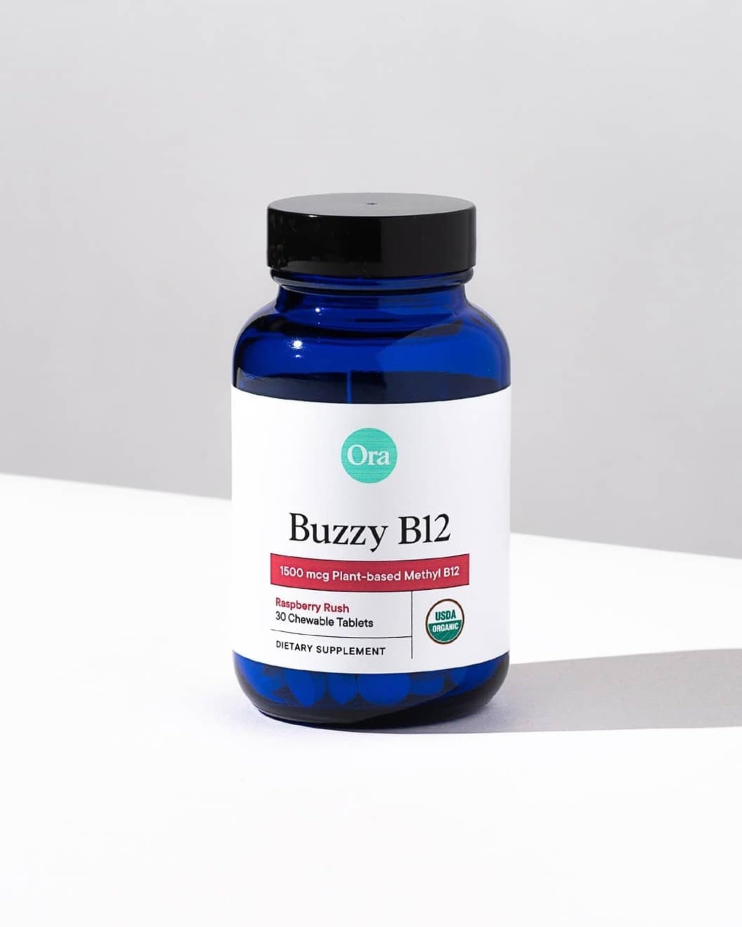 Vitamina B12 vegana y orgánica Ora Organic 1500mcg