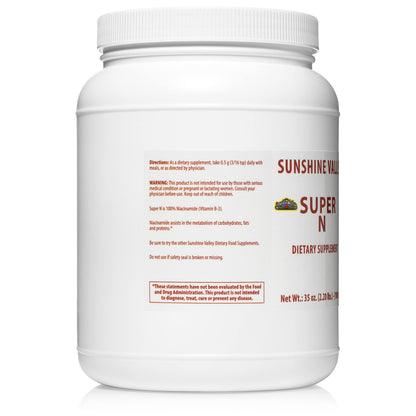 Vitamina b3 polvo natural versátil para rutina diaria salud