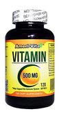 Vitamina C 500mg cápsulas blandas Ameri-Vita caja