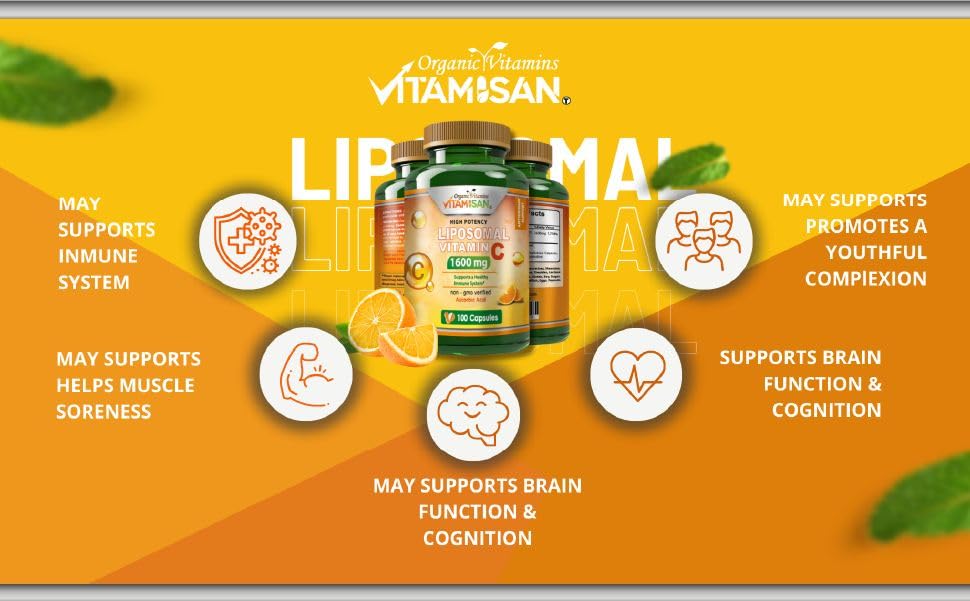 Vitamina C para apoyar sistema inmunológico y antioxidante