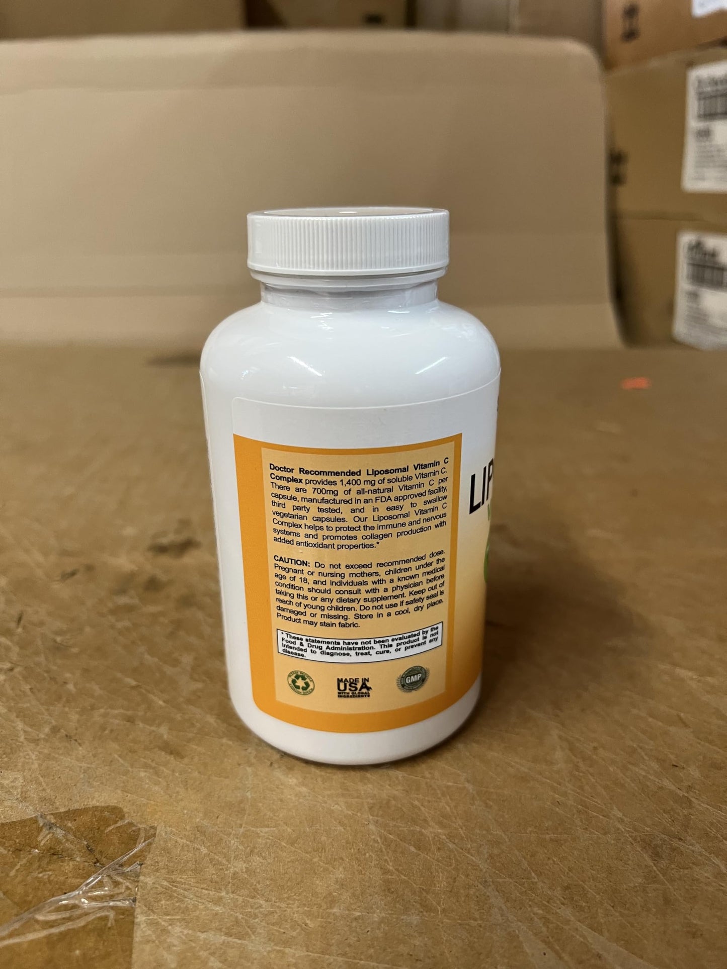 Vitamina C Doctor Recommended suplemento antioxidante 360 cápsulas