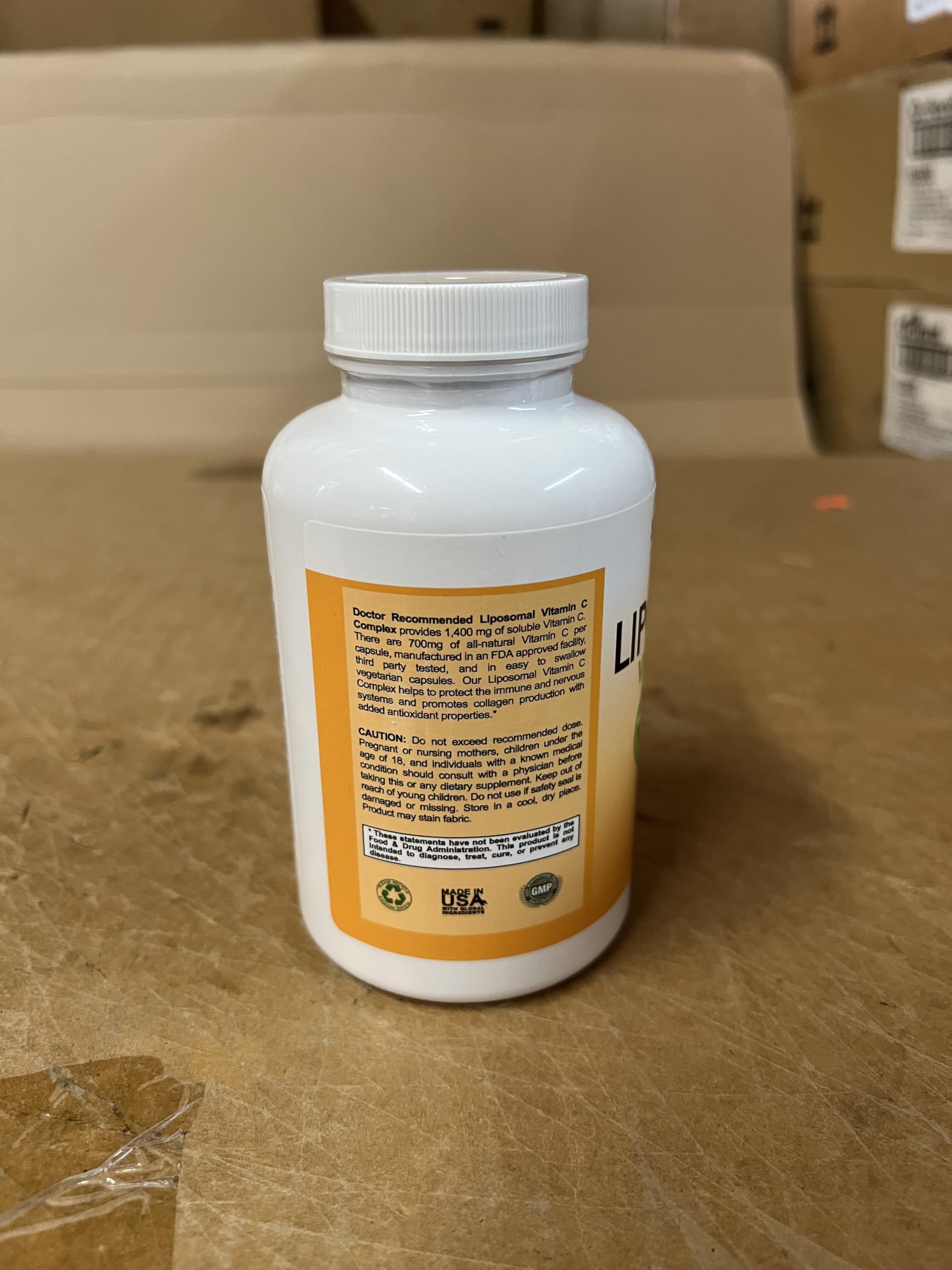 Vitamina C Doctor Recommended suplemento antioxidante 360 cápsulas