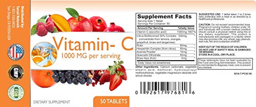 Vitamina C con escaramujo para soporte oído y absorción hierro
