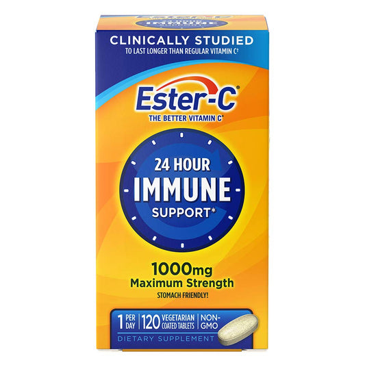 Vitamina C Ester-C 1,000mg - 120 Tabletas