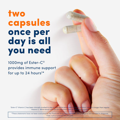 Vitamina C Ester-C American Health cápsulas 500 mg