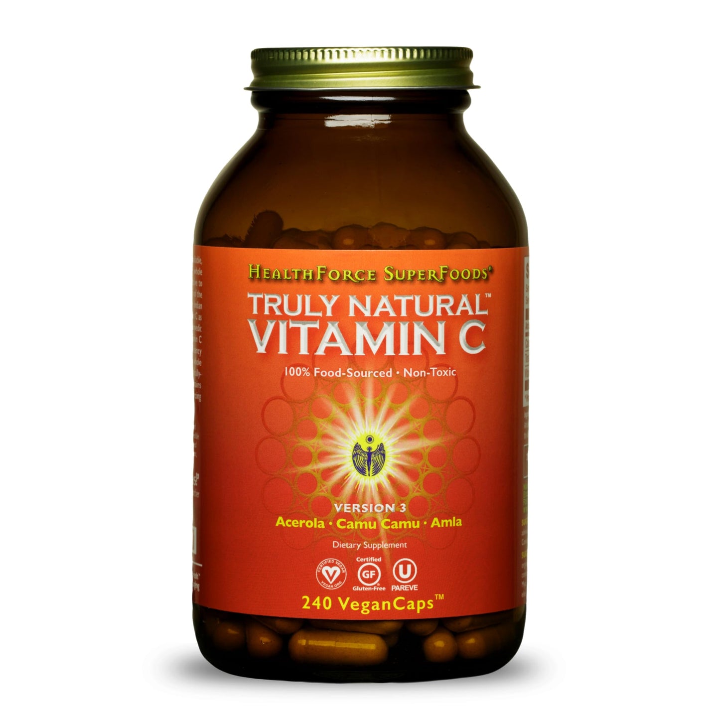 Vitamina C HealthForce con camu camu para inmunidad