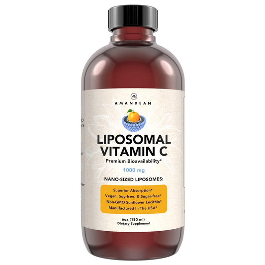 Vitamina C liposomal líquida AMANDEAN botella 6oz