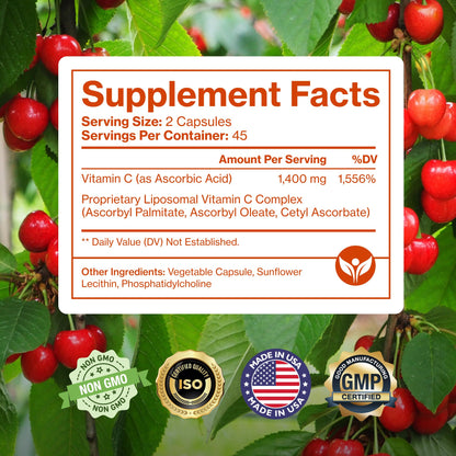 Vitamina c liposomal pure micronutrients para salud y energía