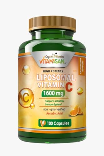 Vitamina C liposomal Vitamisan frasco 100 cápsulas