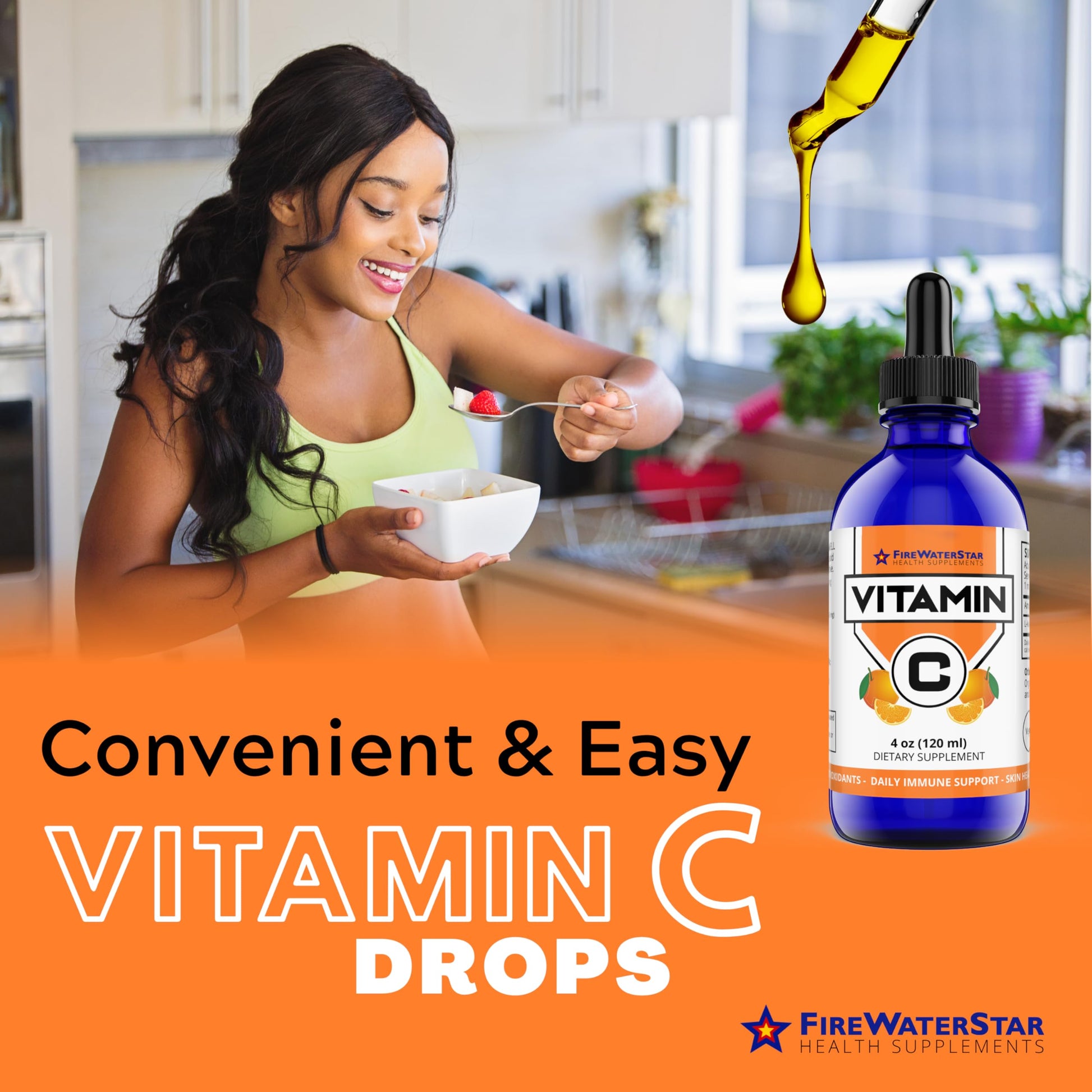 vitamina c líquida fws apoyo inmunológico salud piel