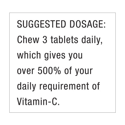 Vitamina C orgánica tabletas masticables Super-C Plus Dr. Schulze's