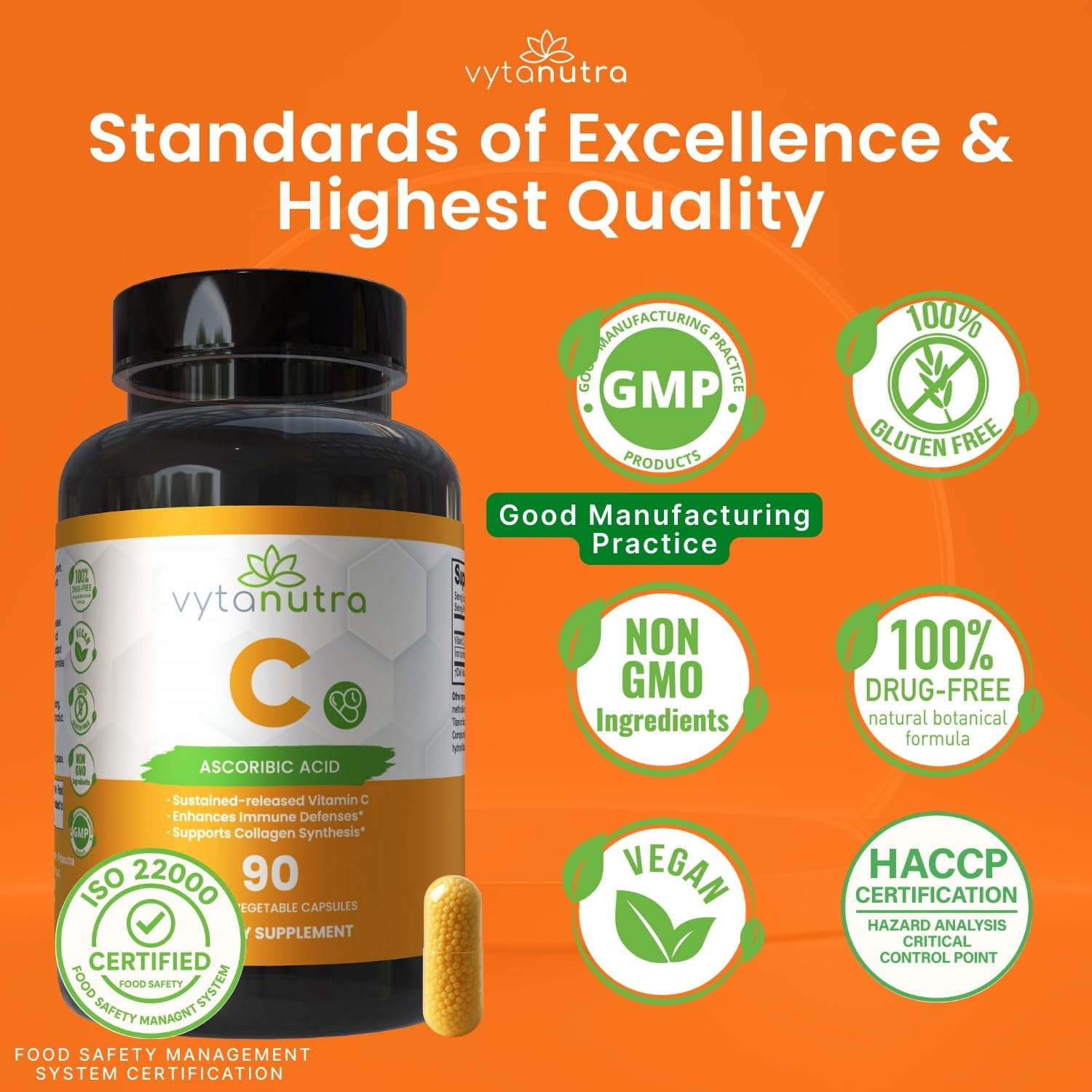 Vitamina C para salud de la piel