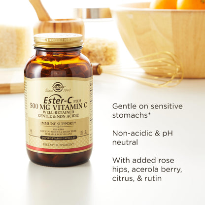 Vitamina C para sistema inmune Solgar Ester-C Plus