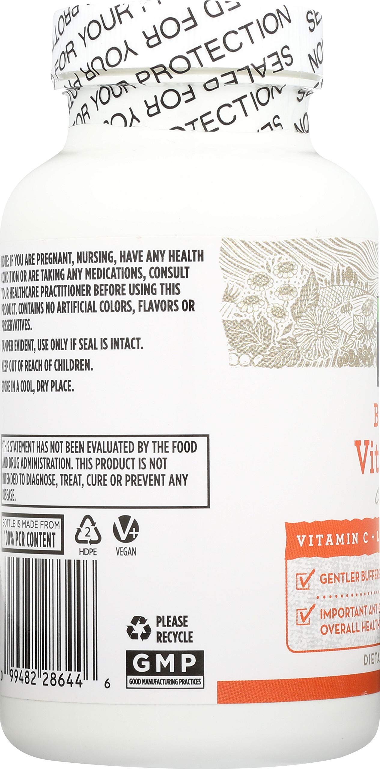 Vitamina C tamponada 365 Everyday Value sin aditivos