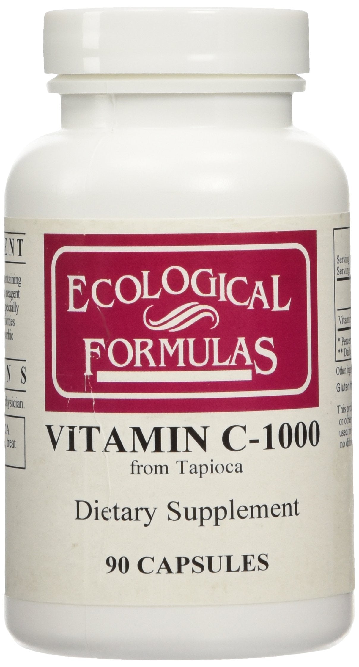 Vitamina c tapioca ecological formulas botella