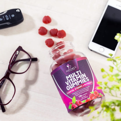 Vitamina C y Zinc en las gomitas multivitamínicas Nature's