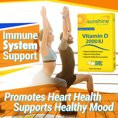 Vitamina D Sunshine cápsulas y empaque