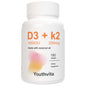 Vitamina D3 10000 UI y K2 Youthvita geles blandos aceite coco