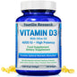 Vitamina D3 5000 UI aceite oliva no ogm YounGlo 360 cápsulas
