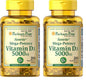 Vitamina D3 Puritan's Pride 5000 UI botella frontal