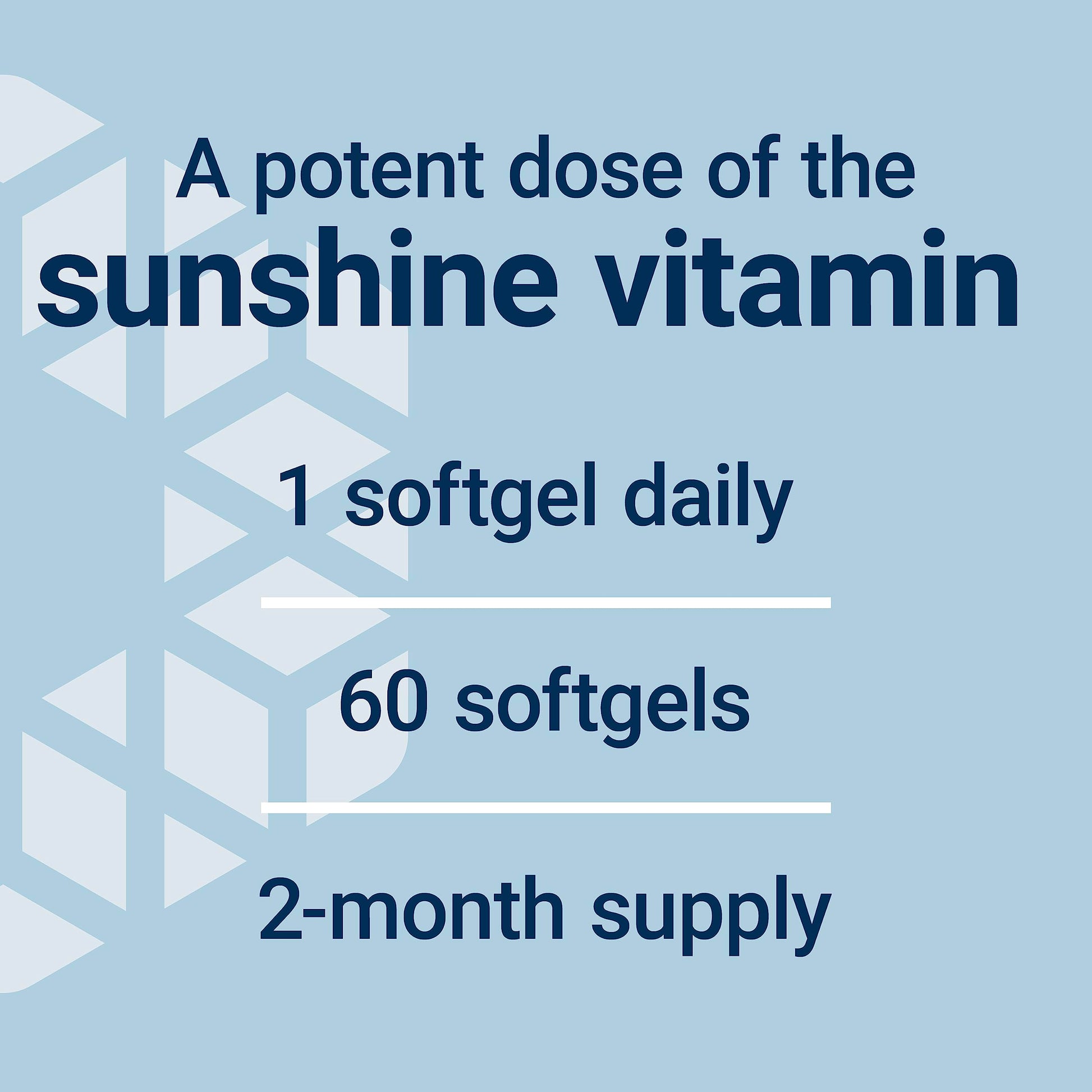 Vitamina D3 alta concentración para salud cerebral y ósea