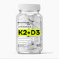 Vitamina D3 + K2 con BioPerine vegana 60 cápsulas
