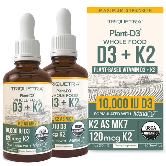 Vitamina D3 + K2 Orgánica en gotas sublinguales