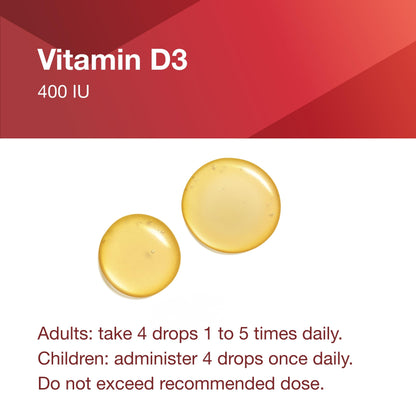 Vitamina D3 líquida apoyo inmunológico y salud dental