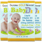 Botella de vitamina d3 líquida para bebés california gold nutrition