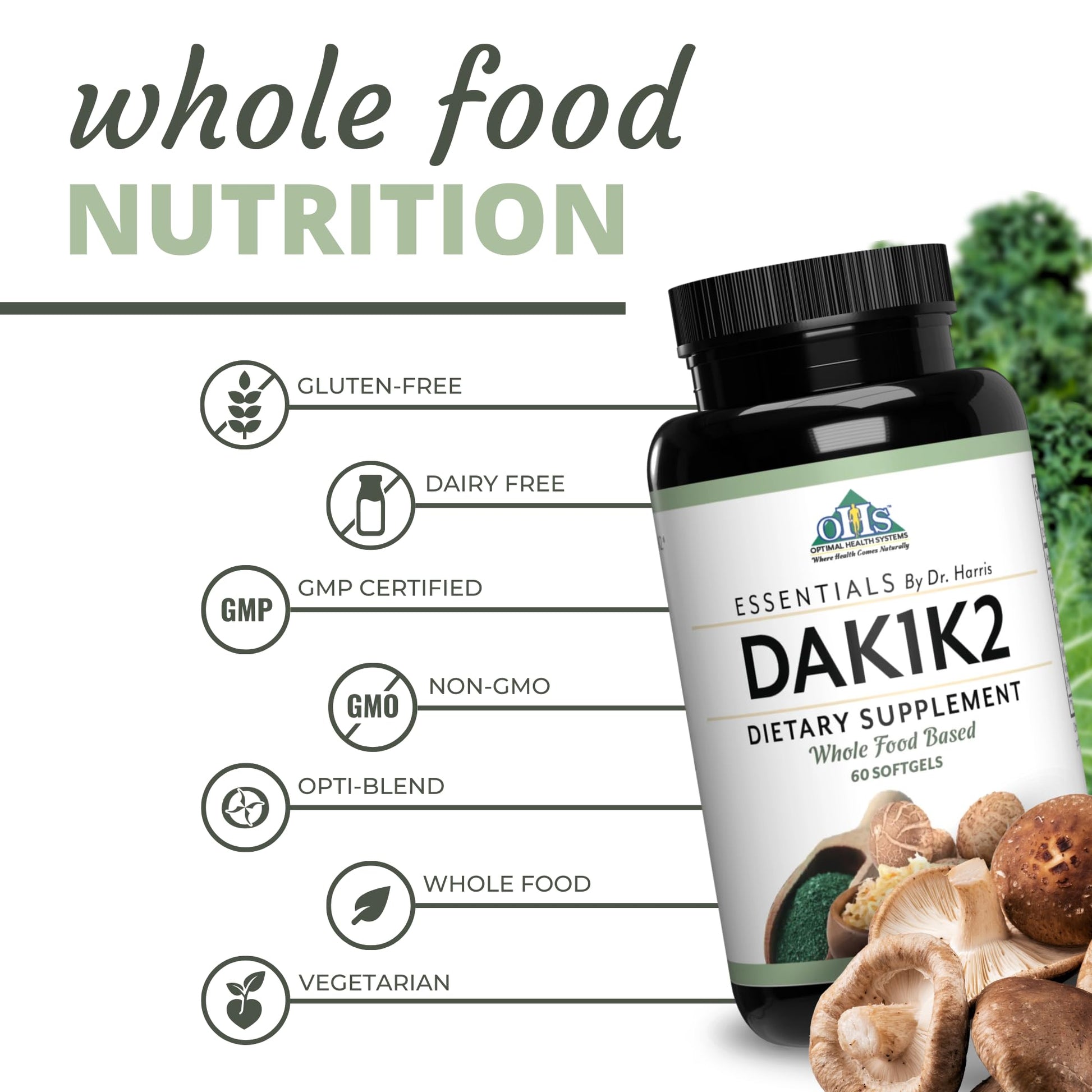 Vitamina D3 con MK-7 suplemento para soporte inmunológico y cardiovascular