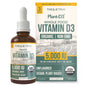 Botella de gotas líquidas vitamina d3 orgánica Plant-D3 vegana