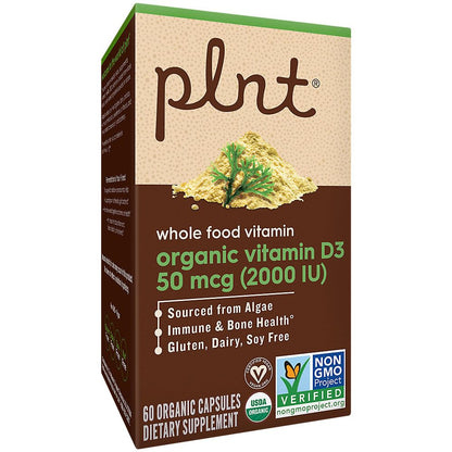 Vitamina D3 orgánica de plntA para apoyo inmune
