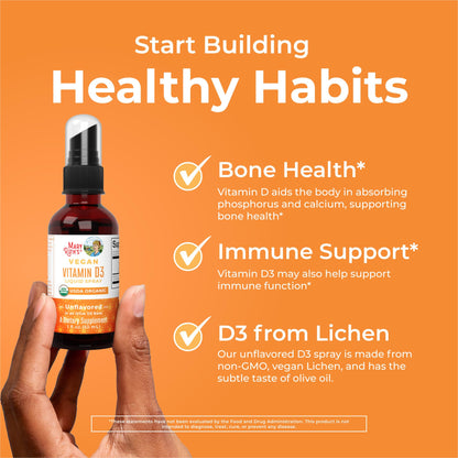 Vitamina d3 en spray para adultos y niños maryruth 30 dosis